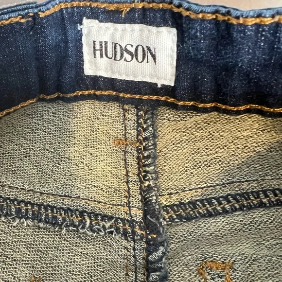 Girls Hudson Jeans dark Blue adjustable waist Size 6 - Picture 4 of 7